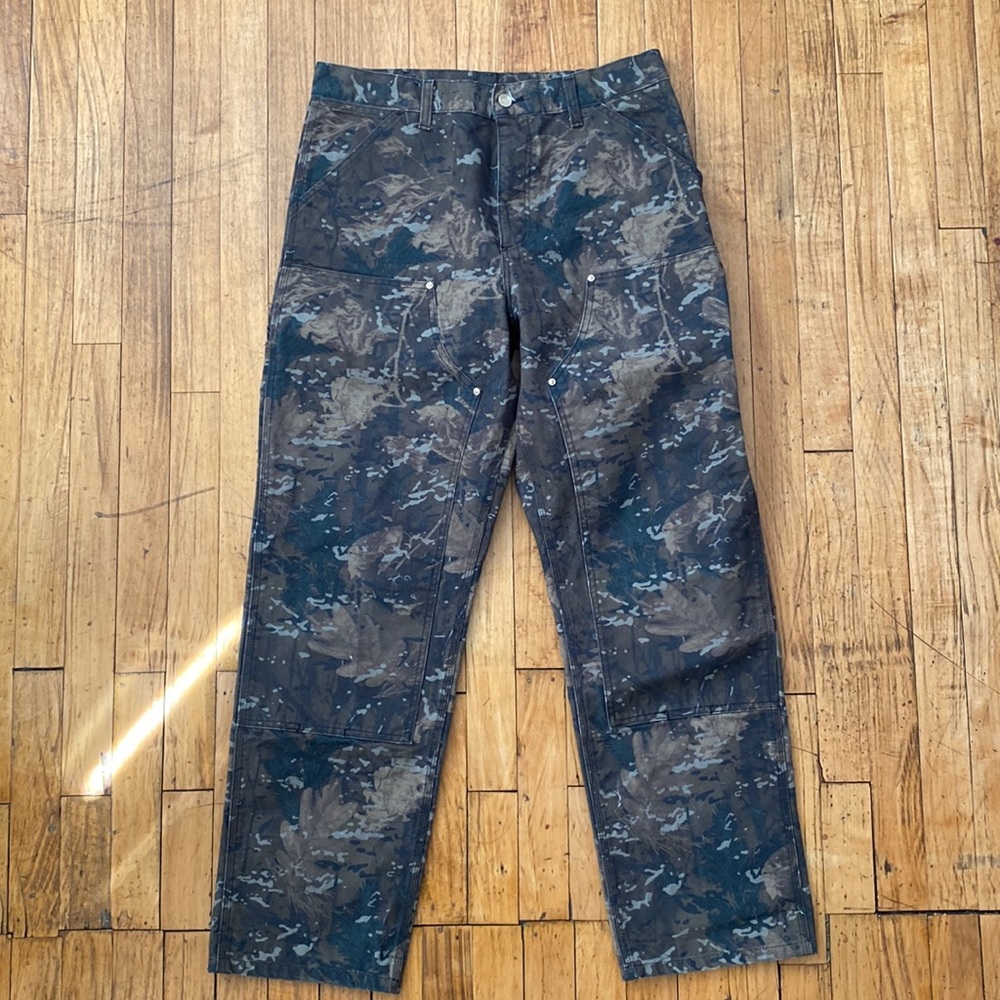 Carhartt WIP Double Front Leaf Camo Pant